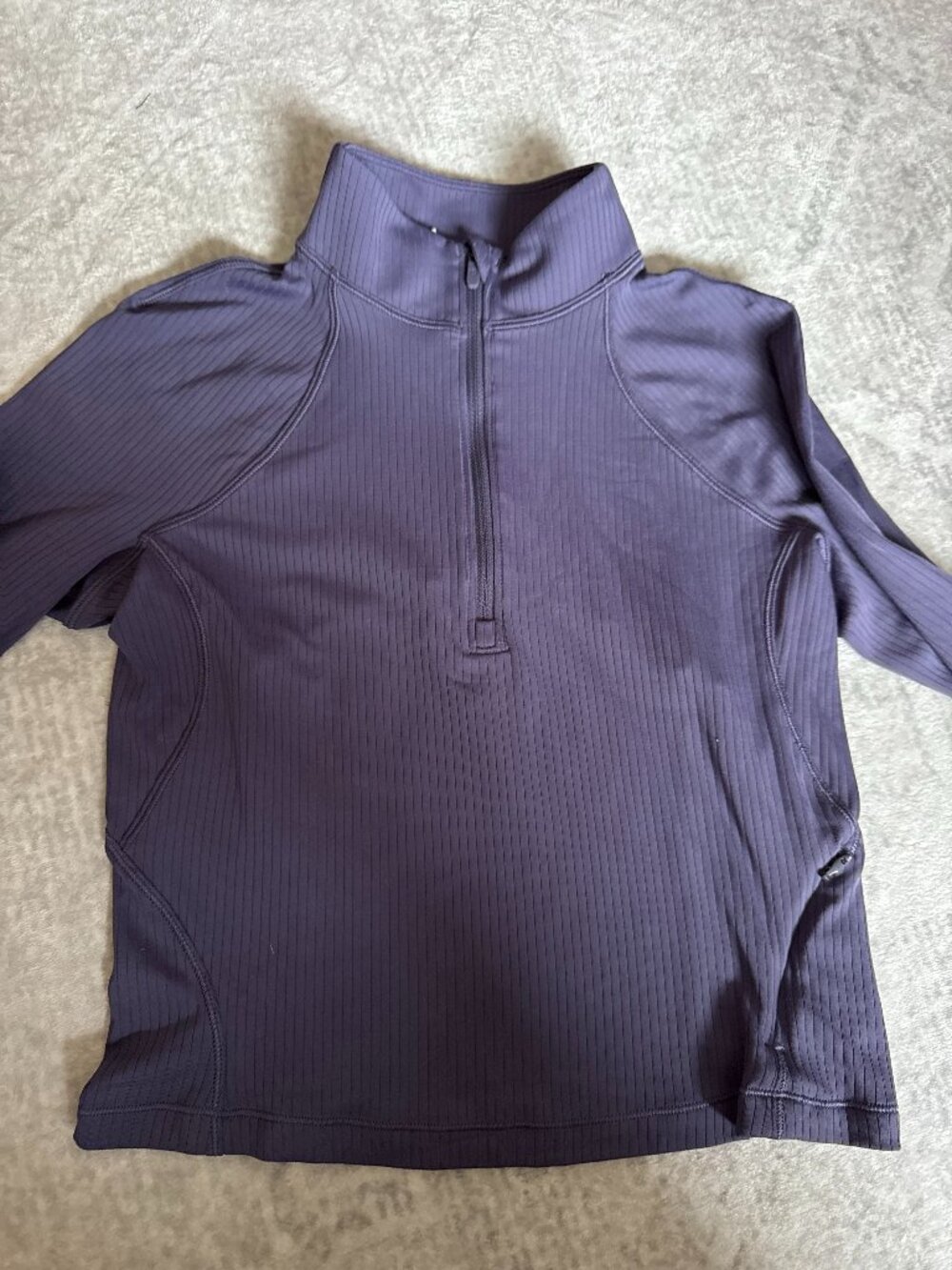 Lululemon It's Rulu Run Ripped Cropped Half Zip - Picture 4 of 10